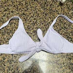 Lavender Bow Bikin Top